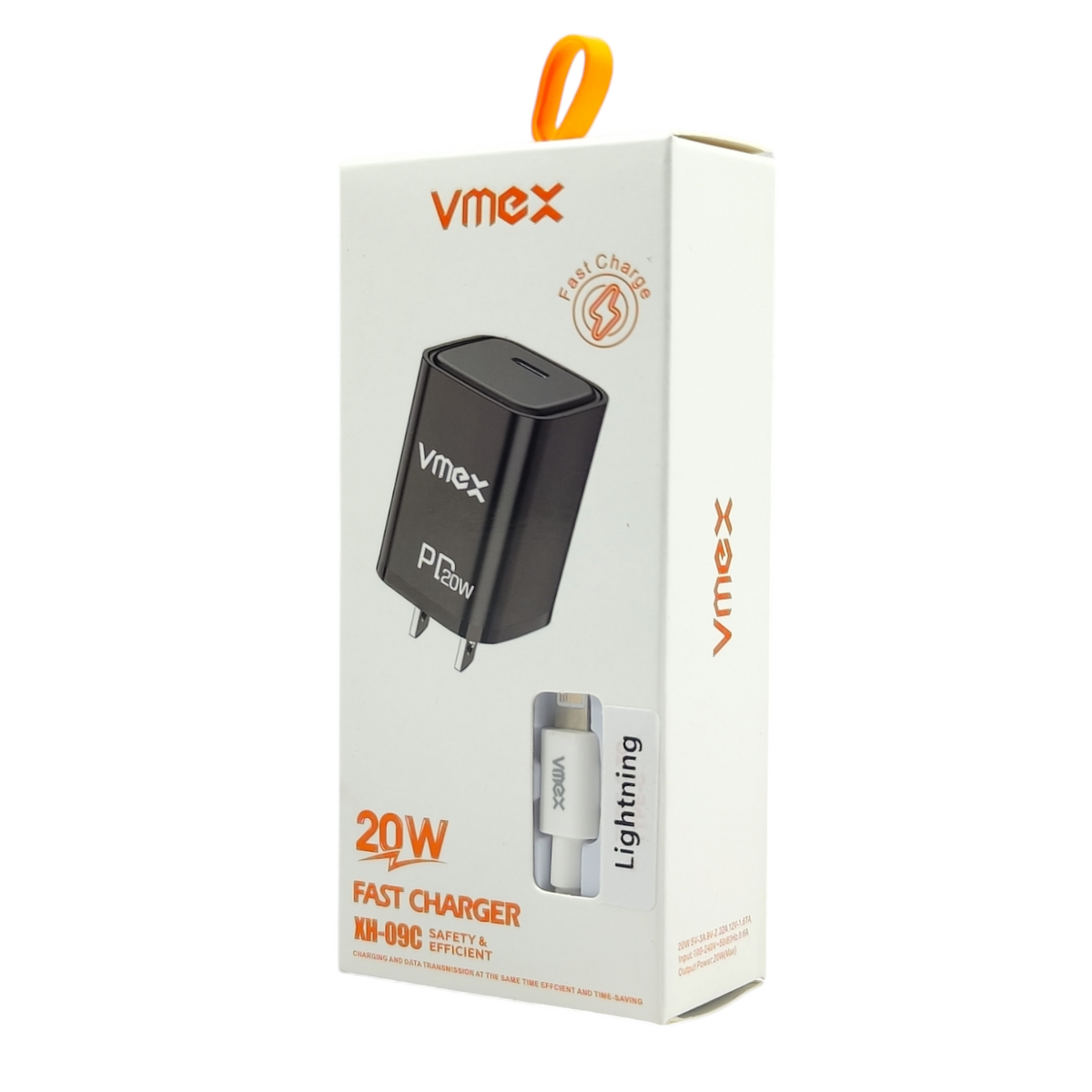 Cargador Rapido 20W TIPO C o LINGHTNING VMEX XH-09C.