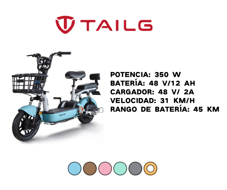 Moto electrica TAILG-VMP S3