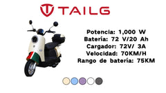 Moto electrica TAILG-SUERTE PLUS