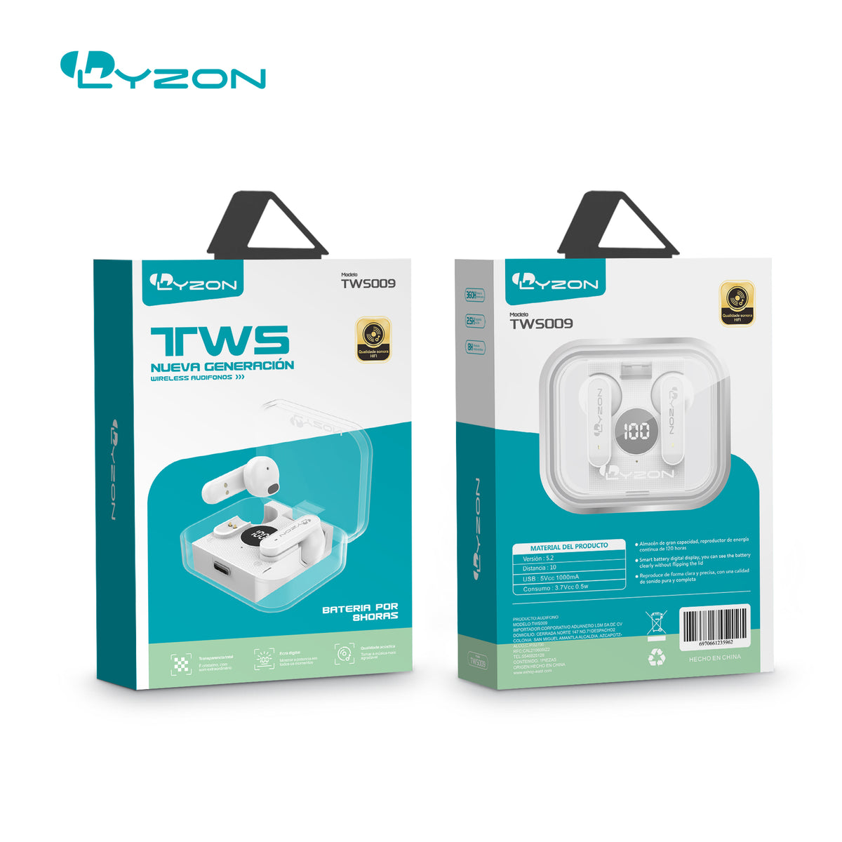 Audífonos Inalámbricos Bluetooth TWS009