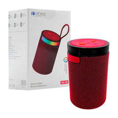 Bocina inalámbrica, pequeña cilíndrica, sonido 360 + luz rgb - WG-181
