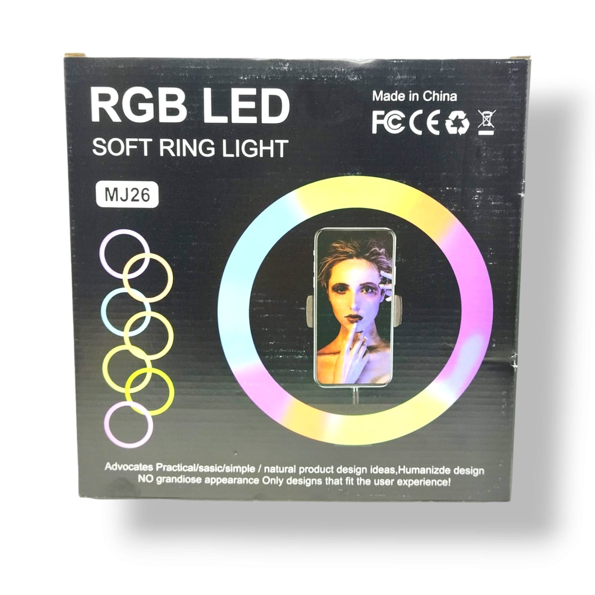 Aro de luz RGB de 10" DP-10176