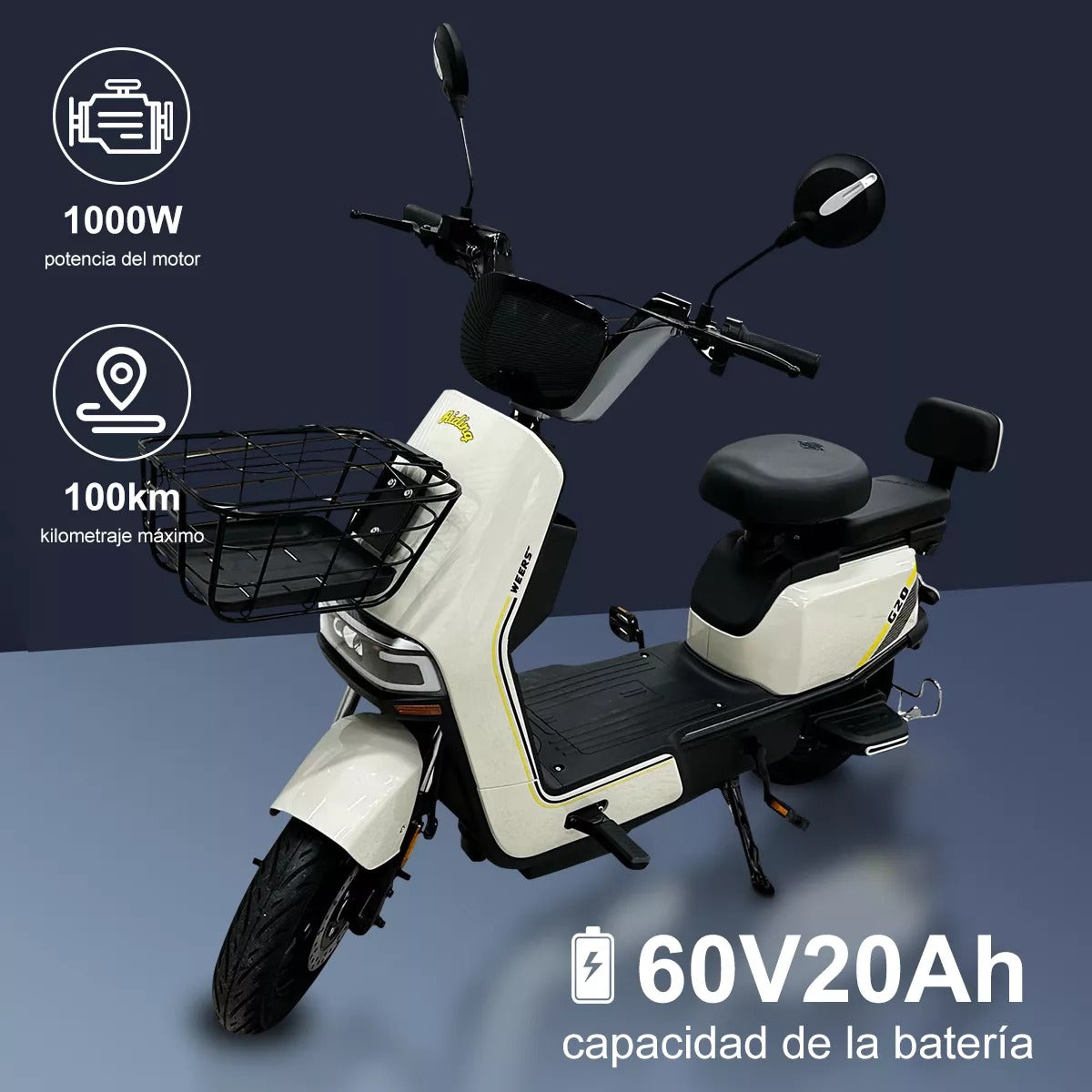 MOTO BICI ELECTRICA RONGY AO