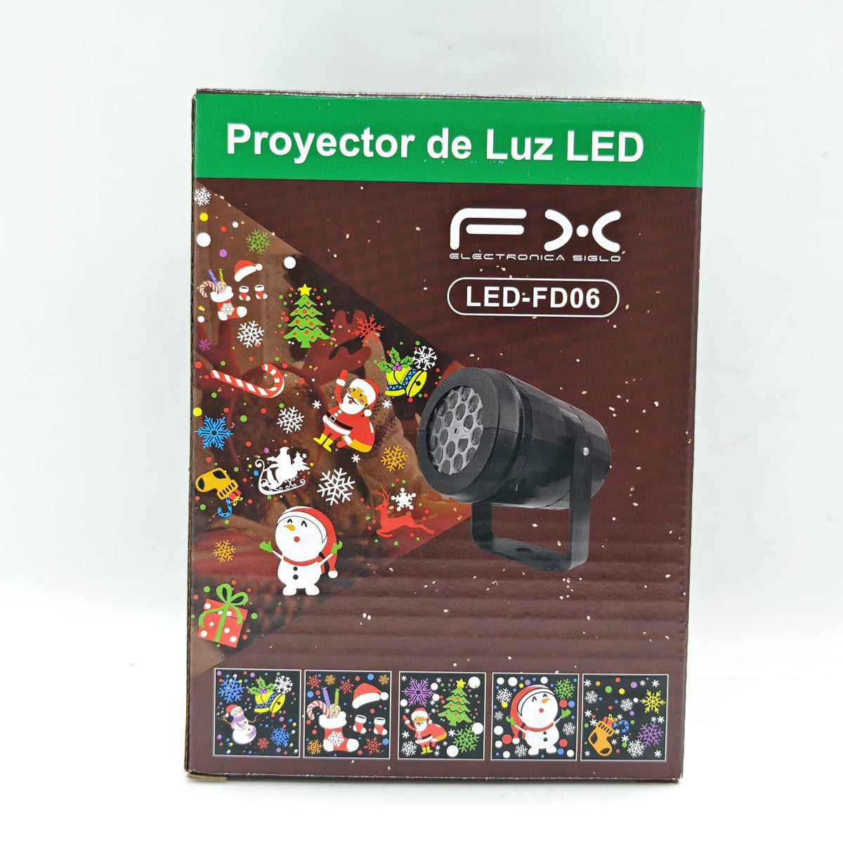 Proyector de luz navideño FX FD06
