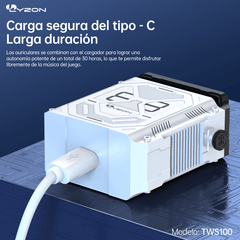 Audífonos Gamer Bluetooth TWS100 - Mishop Mexico
