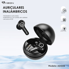 Audífonos Inalámbricos Increíble Diseño Tipo C AD006