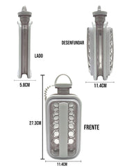 CDMX- Hielera Portable de silicona / Hielos Redondos