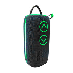 Bocina inalámbrica bluetooth cilíndrica, sonido 360 envolvente, puerto auxiliar, usb y tf + luz rgb - BS-X32