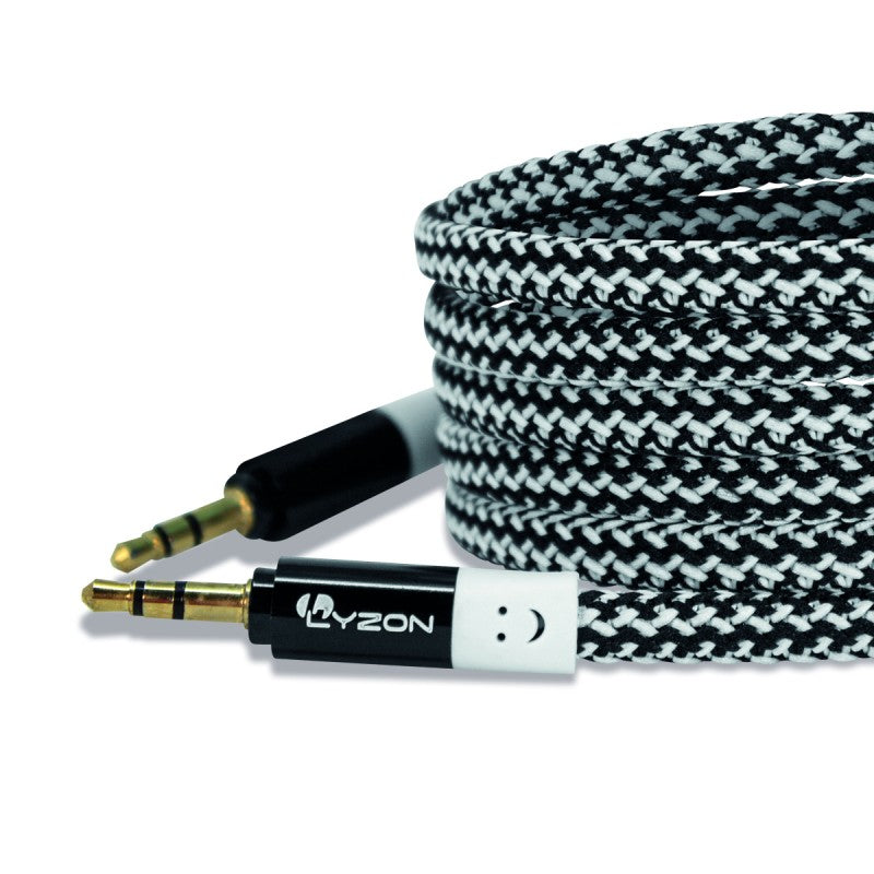 Cable Auxiliar Mini Jack de 3.5mm Tipo Macho-Macho CB120.