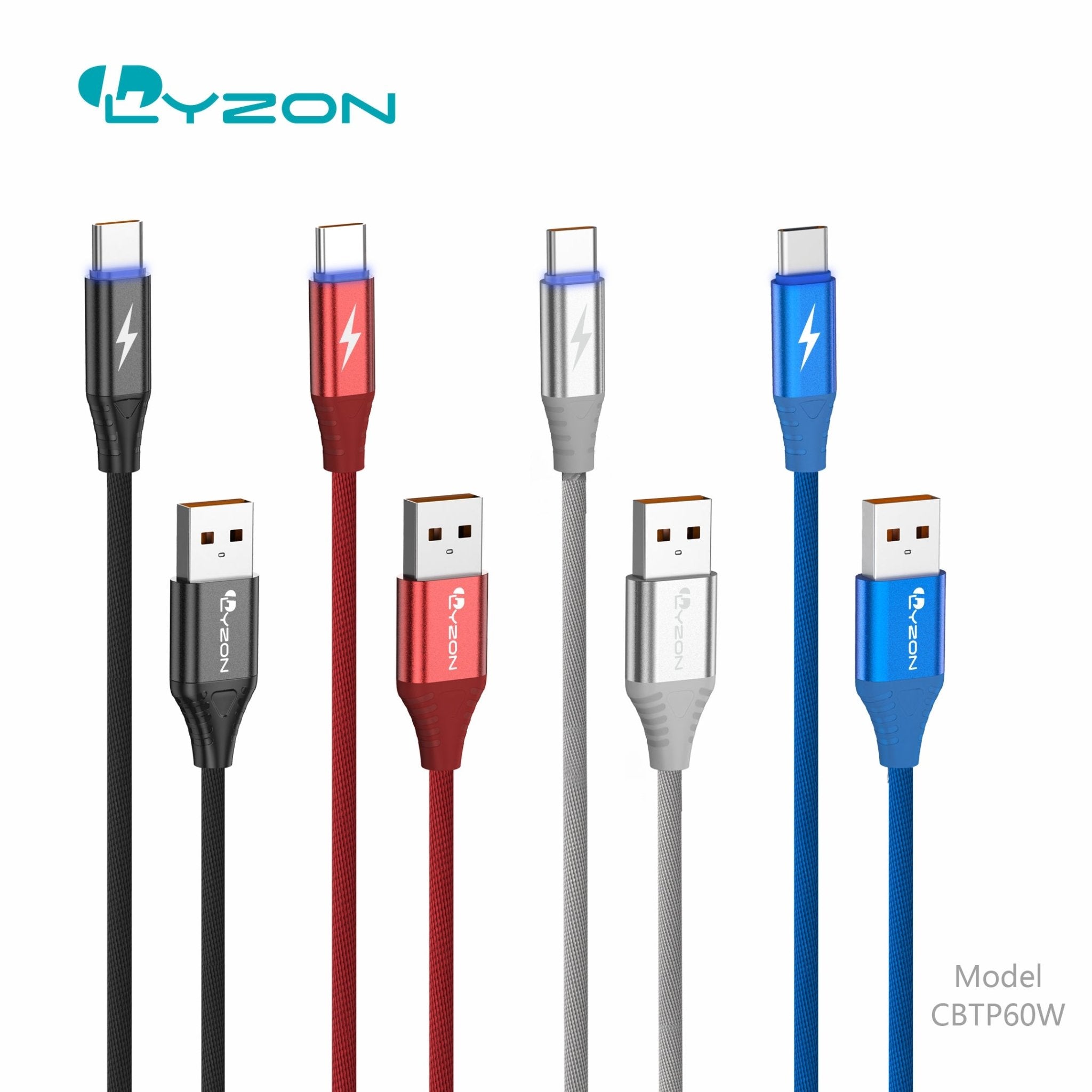 Cable USB Tipo C De Alta Velocidad CBTP60W - Mishop Mexico