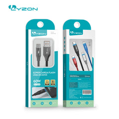 Cable USB Tipo C De Alta Velocidad CBTP60W - Mishop Mexico