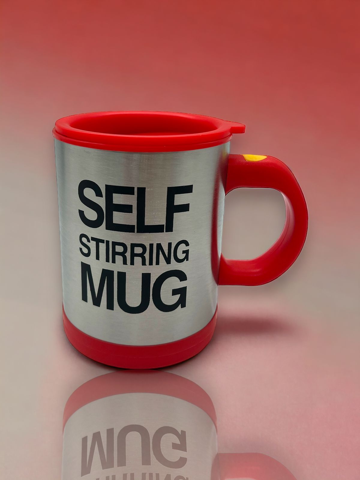 CDMX - Taza Auto mezclable de Acero Inoxidable / SELF STIRRING MUG