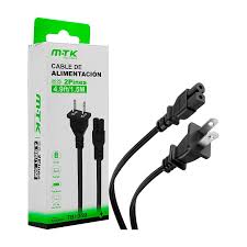 Cable de alimentacion vifasico 2 pines 1.5m largo 4.9ft - BS1949