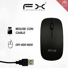 Mouse alambrico sencillo - MOU-27RL