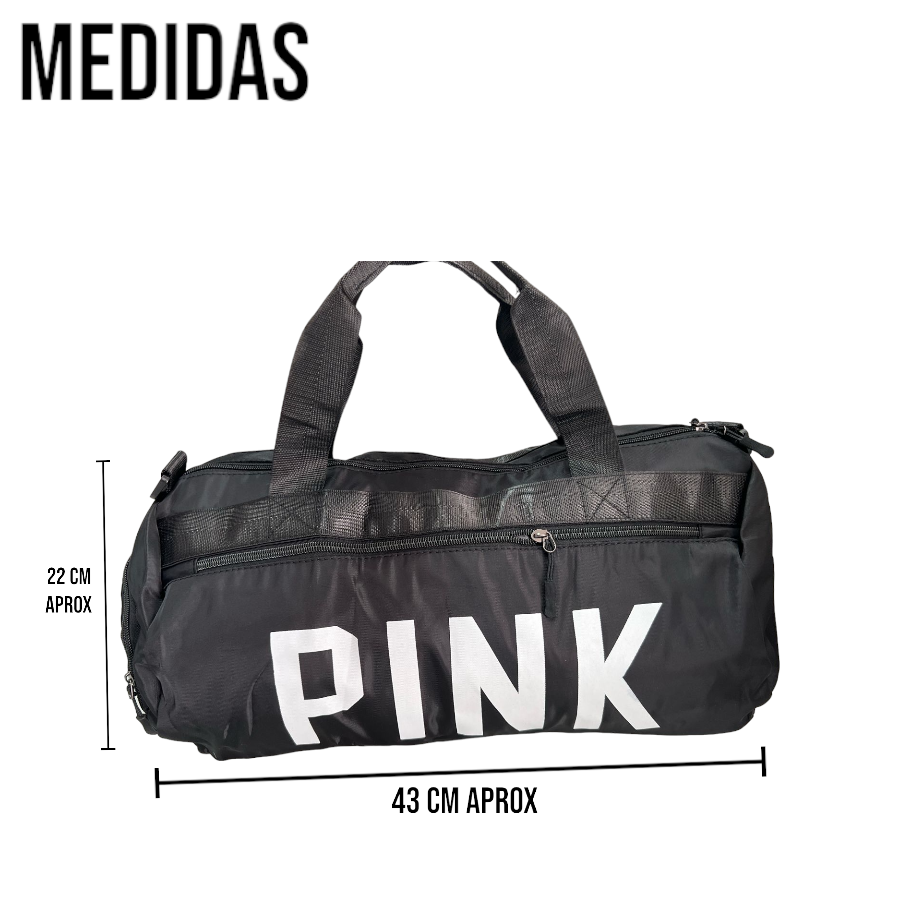 CDMX - Maleta Deportiva con Correa Ajustable Pink