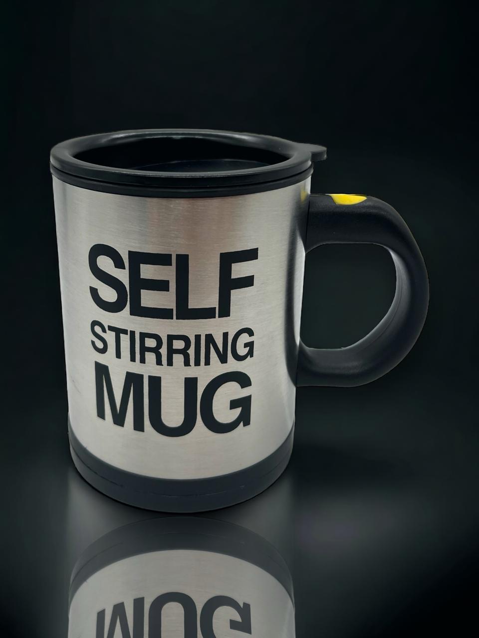 CDMX - Taza Auto mezclable de Acero Inoxidable / SELF STIRRING MUG