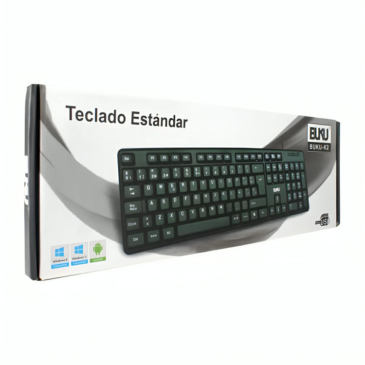 TECLADO ESTANDAR BUKU-K2