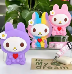 Monedero de silicona diseño Sanrio: my melody - KM-19