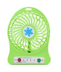 CDMX-Mini Ventilador Enfriador 3 Velocidades Portátil Escritorio