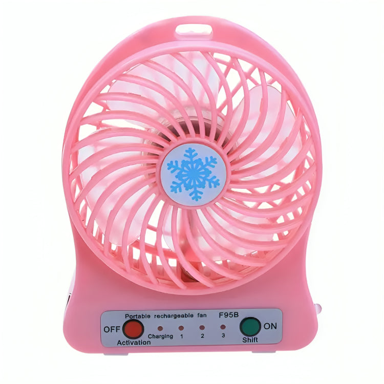 CDMX-Mini Ventilador Enfriador 3 Velocidades Portátil Escritorio