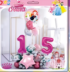 buquet de globos diseño de dibujos animados - 1626-38