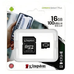 MICRO SD 16GB  16G.MICRO.KINGSTON(NEGRO)