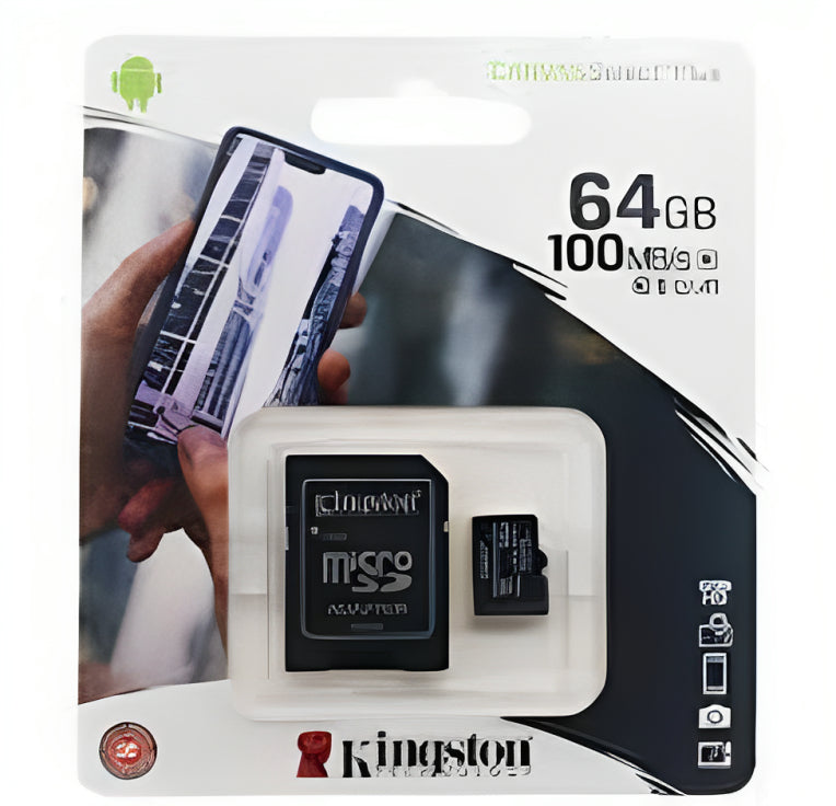 memoria sd 64gb  kingston-micro64b