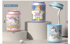 Lámpara de escritorio con forma de botella de bebida XINMI