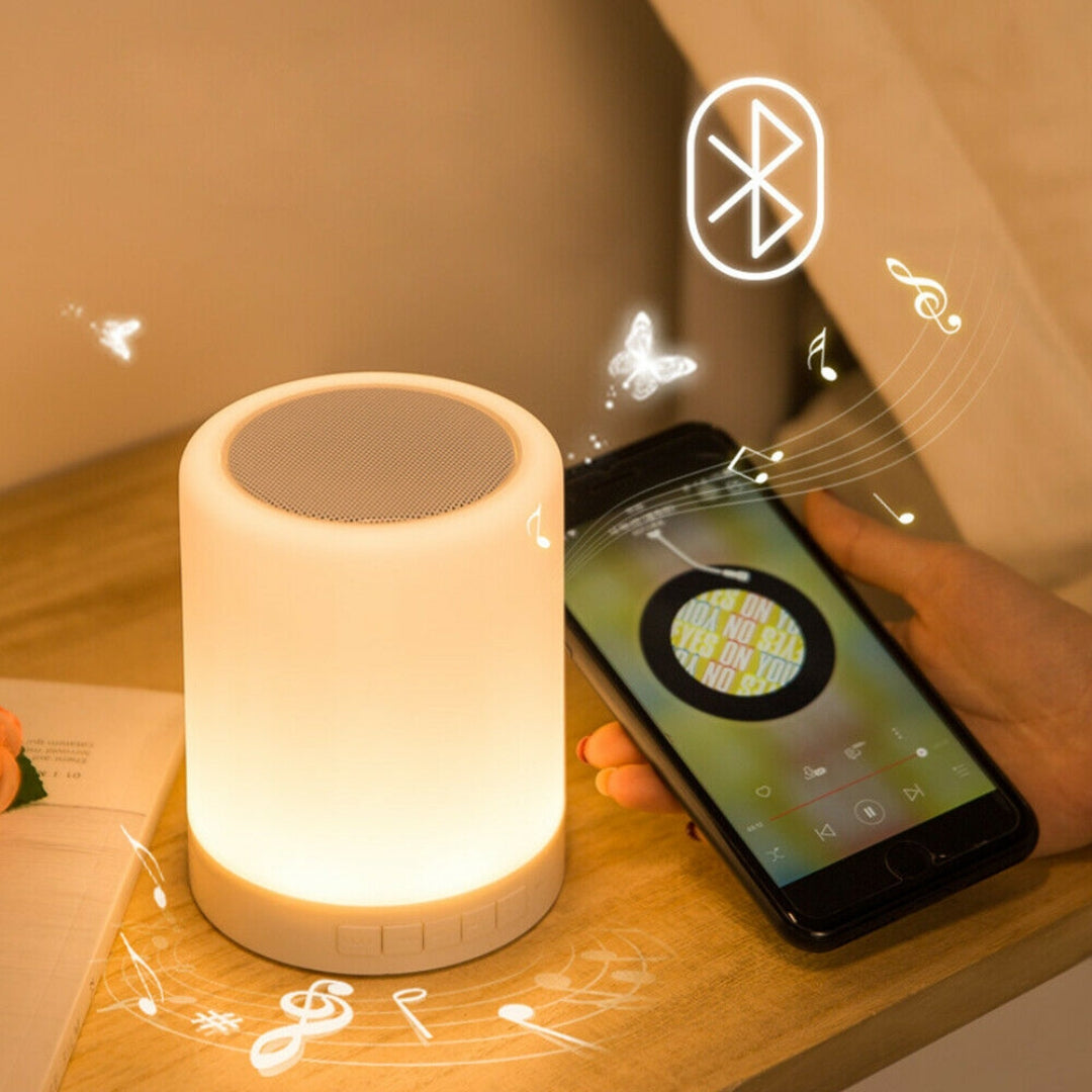 CDMX - Bocina Bluetooth Touch Lamp